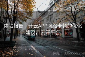 体验报告｜开云APP网络卡顿的优化建议，云开平台