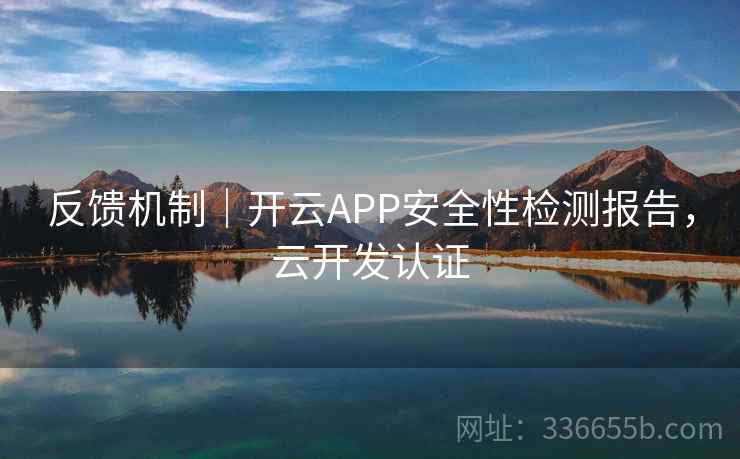 反馈机制|开云APP安全性检测报告,云开发认证 反馈机制|开云APP安全性检测报告,云开发认证