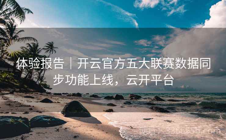体验报告｜开云官方五大联赛数据同步功能上线，云开平台