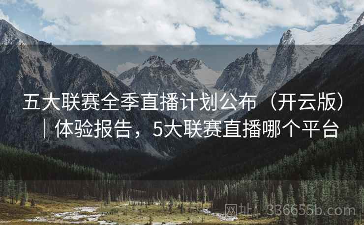 五大联赛全季直播计划公布（开云版）｜体验报告，5大联赛直播哪个平台